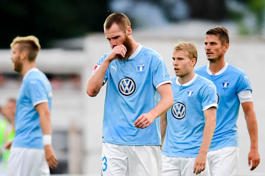 Malmö FFs Jo Inge Berget deppar