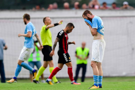 Malmö FFs Jo Inge Berget deppar