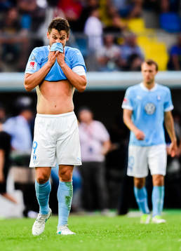 Malmö FFs Markus Rosenberg deppar