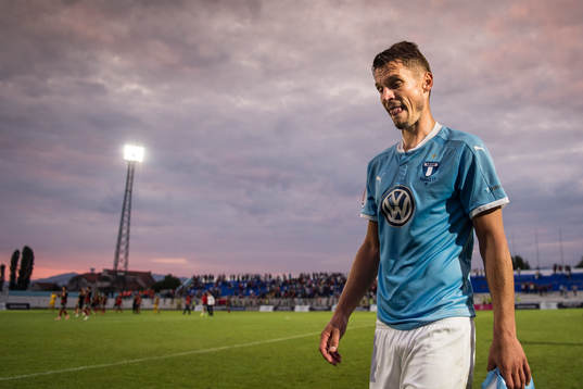 Malmö FFs Markus Rosenberg deppar när han lämnar planen