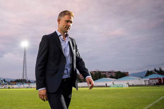 Malmö FFs tränare Magnus Pehrsson deppar när han lämnar