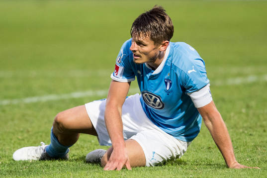 Malmö FFs Markus Rosenberg deppar