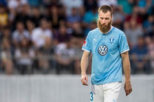 Malmö FFs Jo Inge Berget deppar