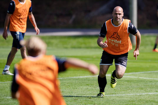 U-lagstränaren Thomas Olsson