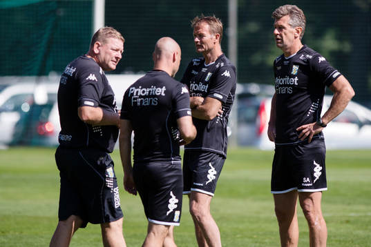 Assisterande tränare Torbjörn Nilsson, U-lagstränaren