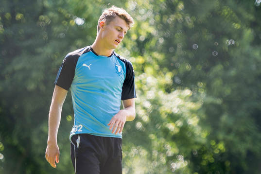 Malmö FFs Mattias Svanberg deppar