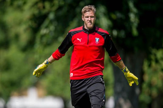 Malmö FFs målvakt Fredrik Andersson
