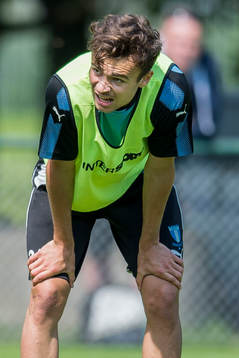 Malmö FFs Andreas Vindheim grimaserar
