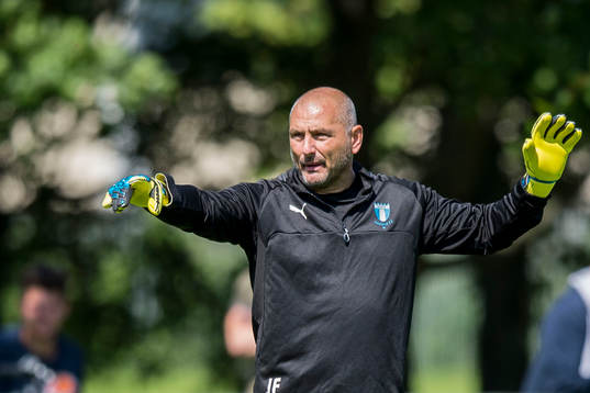 Malmö FFs målvaktstränaren Jonnie Fedel