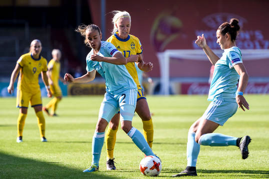 Rysslands Natalja Solodkaja och Jekaterina Pantychina