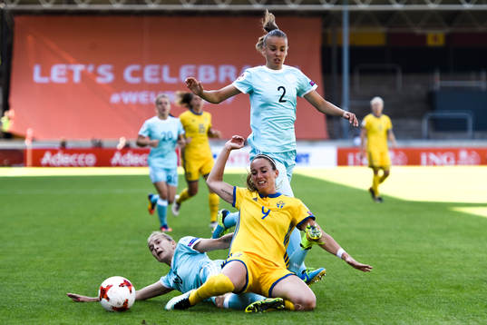 Rysslands Nadezjda Smirnova och Natalja Solodkaja