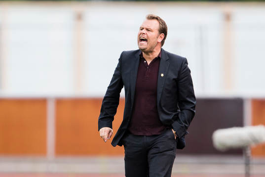 Häckens tränare Mikael Stahre