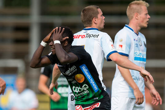 Varbergs Thomas Boakye deppar