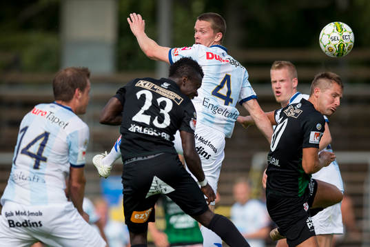 Varbergs Thomas Boakye nickar