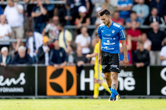 Halmstads Sead Haksabanovic deppar