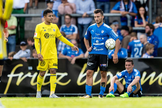 Halmstads Sead Haksabanovic deppar