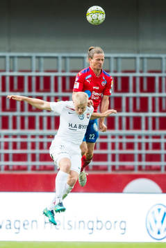 Örgrytes Daniel Paulson i nickduell med Helsingborgs