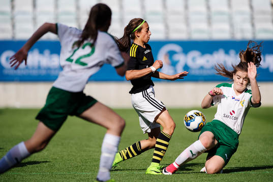 under finalen i Gothia Cup, grupp G14, mellan Hammarby och