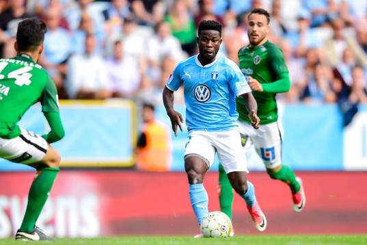 Malmö FFs Kingsley Sarfo