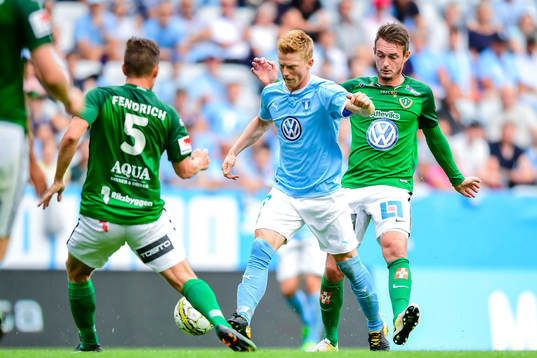 Malmö FFs Anders Christiansen och Jönköpings Fredric
