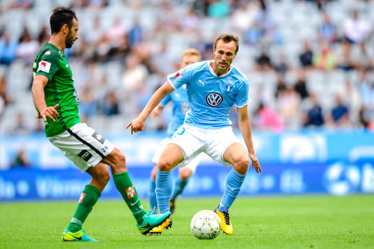 Malmö FFs Magnus Wolff Eikrem och Jönköpings André