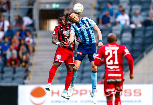 Östersunds Salisu Abdullahi Gero och Djurgårdens Jonas
