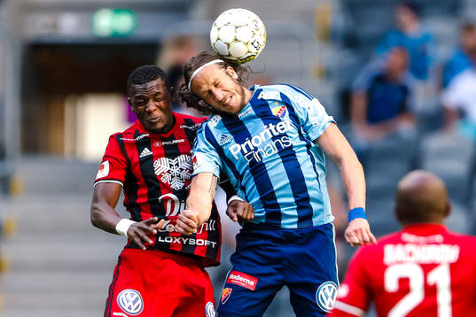 Östersunds Salisu Abdullahi Gero och Djurgårdens Jonas