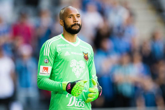 Östersunds målvakt Aly Keita
