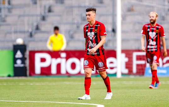 Östersunds Jamie Hopcutt deppar