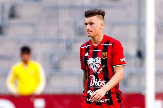 Östersunds Jamie Hopcutt deppar