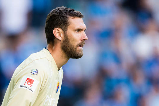 Djurgårdens målvakt Andreas Isaksson