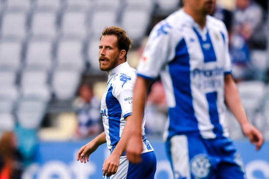 IFK Göteborgs Tobias Hysén deppar