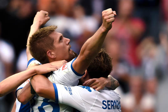 IFK Göteborgs Mikael Boman jublar