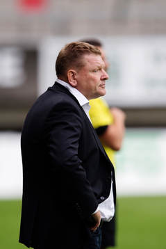 IFK Göteborgs tränare Alf Westerberg deppar