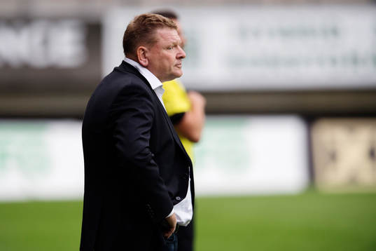 IFK Göteborgs tränare Alf Westerberg deppar
