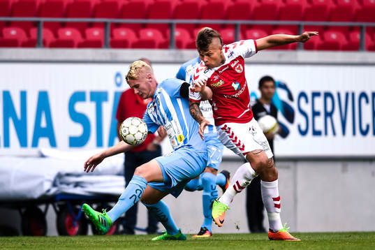 Kalmars Romario Marques Rodrigues och AFC Eskilstunas