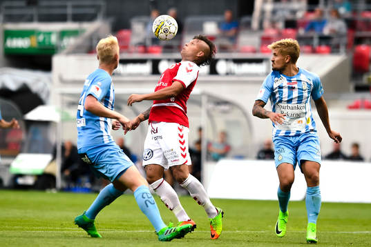 Kalmars Romario Marques Rodrigues och AFC Eskilstunas