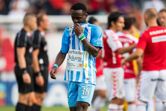 AFC Eskilstunas Mohamed Buya Turay deppar