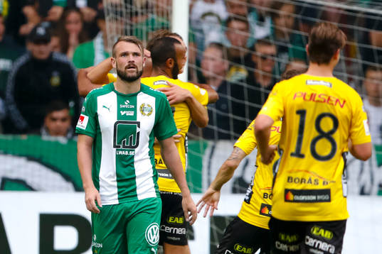 Hammarbys Mads Fenger Nielsen deppar