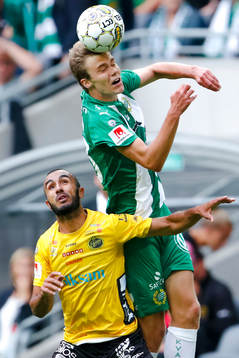 Elfsborgs Issam Jebali och Hammarbys Marcus Degerlund