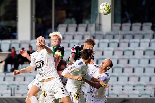 GAIS Alibek Aliev gör 2-2-målet