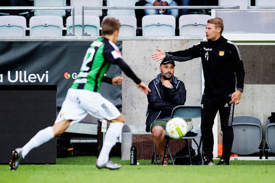 GAIS tränare Bosko Orovic och assisterande tränare Patrik
