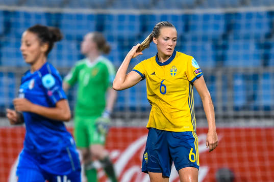 Sveriges Magdalena Eriksson deppar