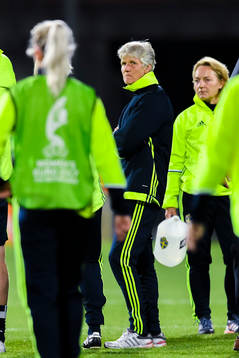 Sveriges förbundskapten Pia Sundhage