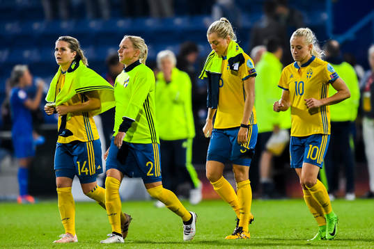 Sveriges Hanna Folkesson , Jonna Andersson , Linda Sembrant