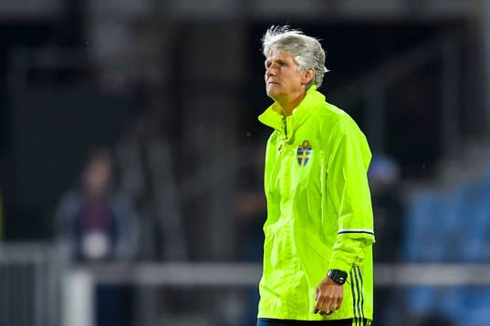 Sveriges förbundskapten Pia Sundhage