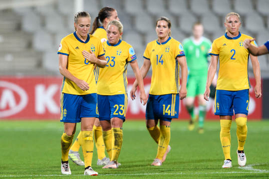 Magdalena Eriksson, Elin Rubensson, Hanna Folkesson och