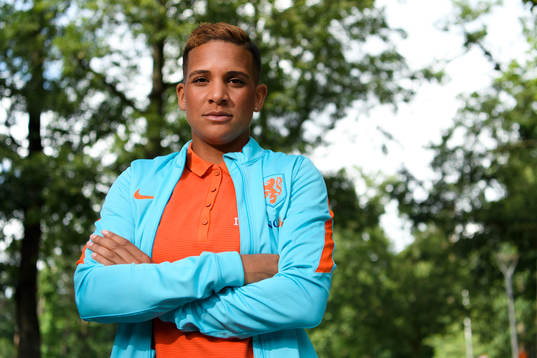 Bläddra bland fler bilder av Fotbolls-EM 2017, Dag 12, Holland, Pressträff