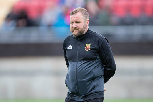 Östersunds assisterande tränare Billy Reid