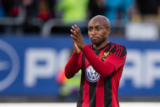 Östersunds Fouad Bachirou tackar publiken